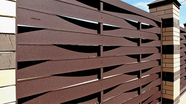 Забор жалюзи Палермо 2